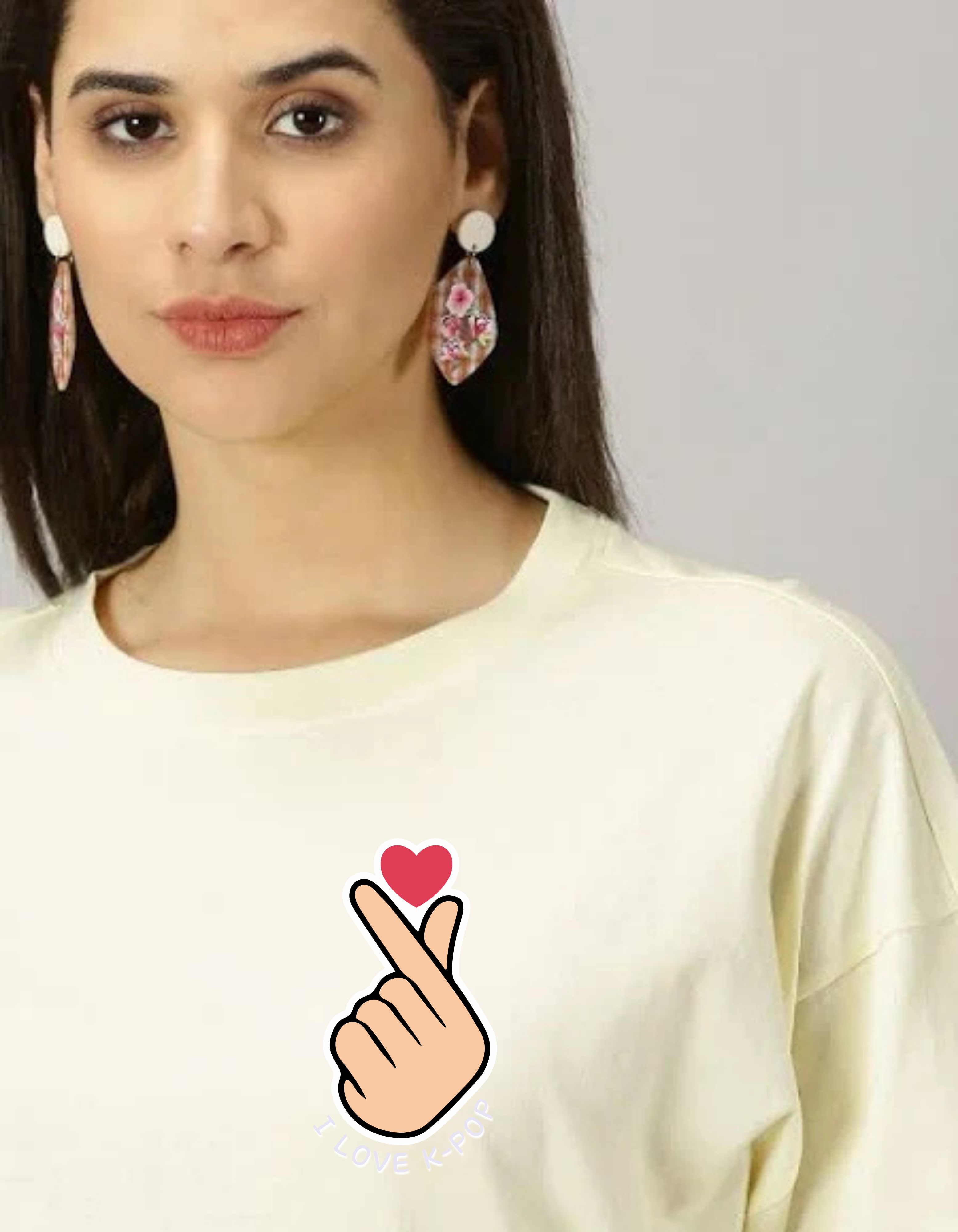 Women's KPOP Oversized Tshirt