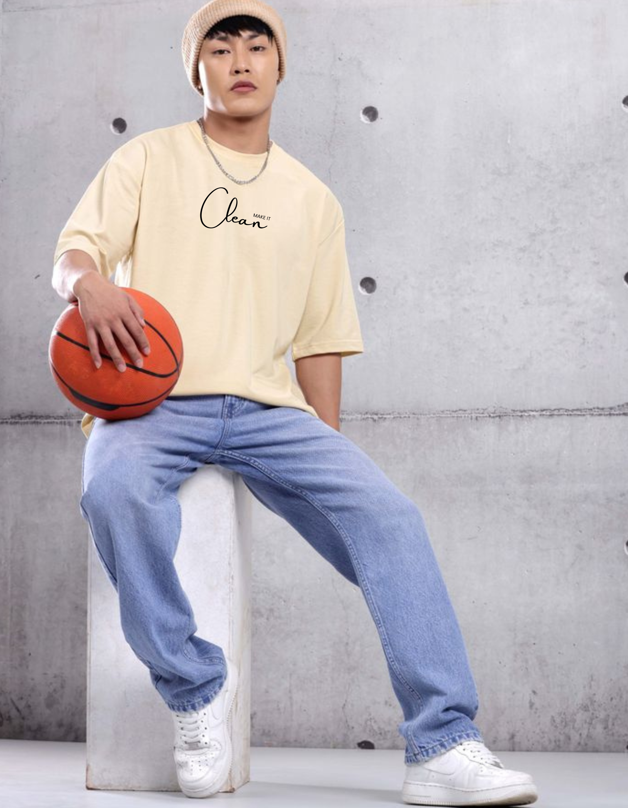 Clean Oversized Tshirt