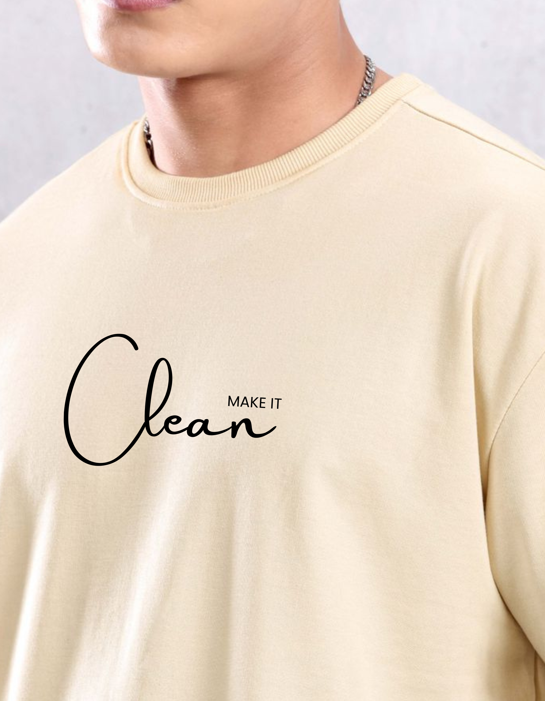 Clean Oversized Tshirt