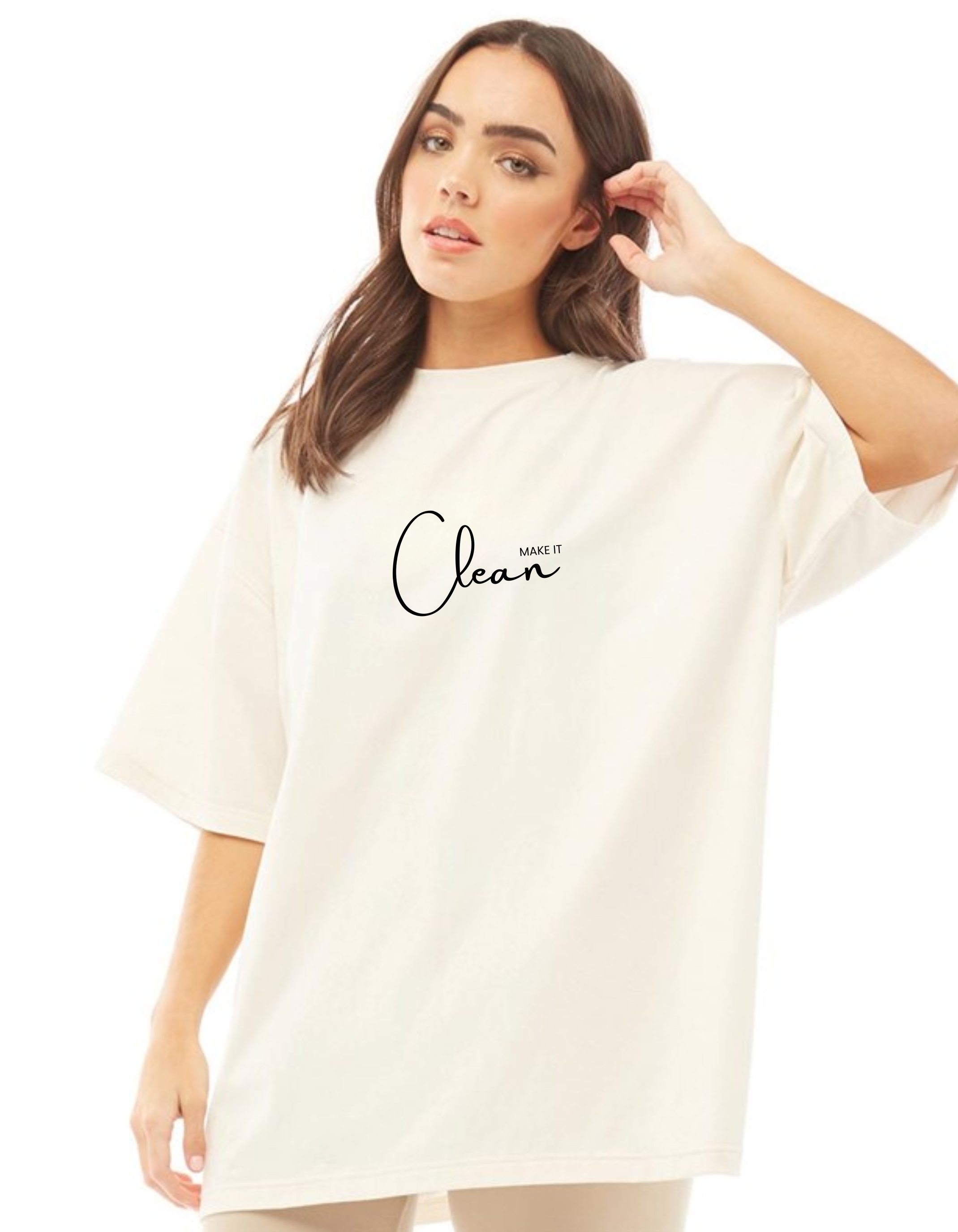 Women's Clean Oversized Tshirt