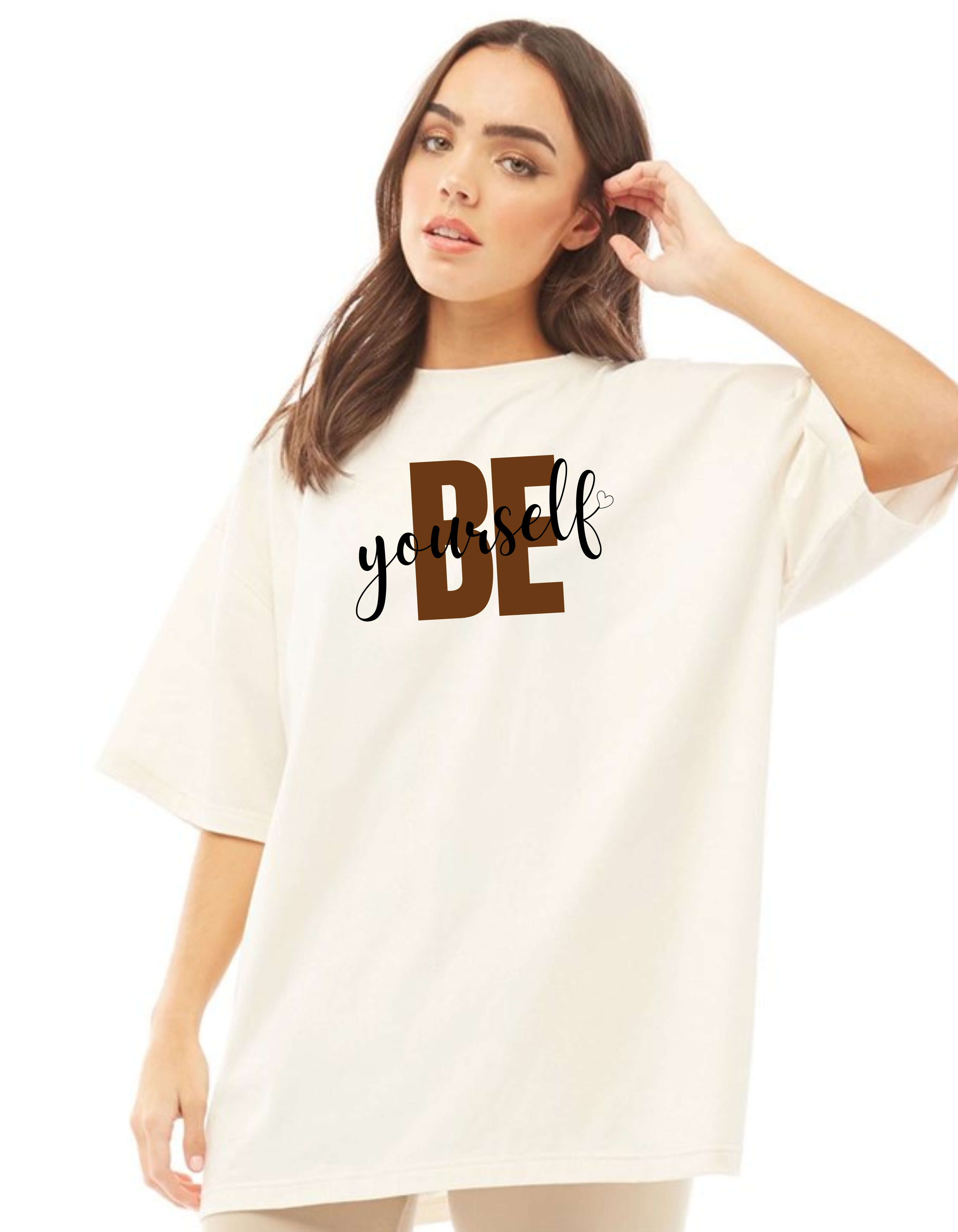 Women's Beyourself Oversized Tshirt